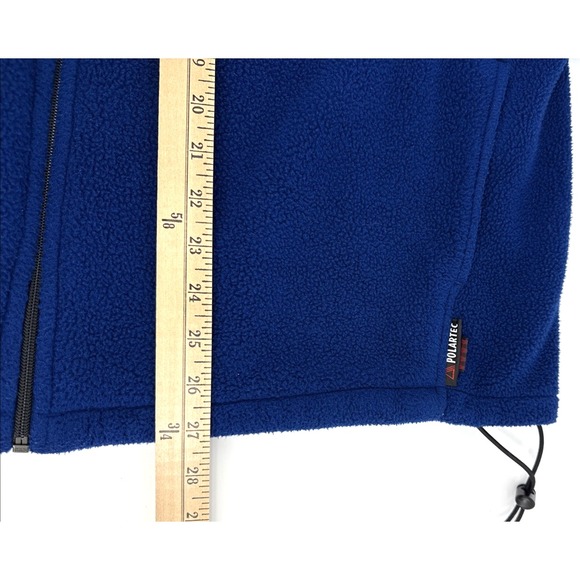 Woolrich Fleece Jacket Men's XL Royal Blue Full Zip Polartec Outdoor - Picture 6 of 11
